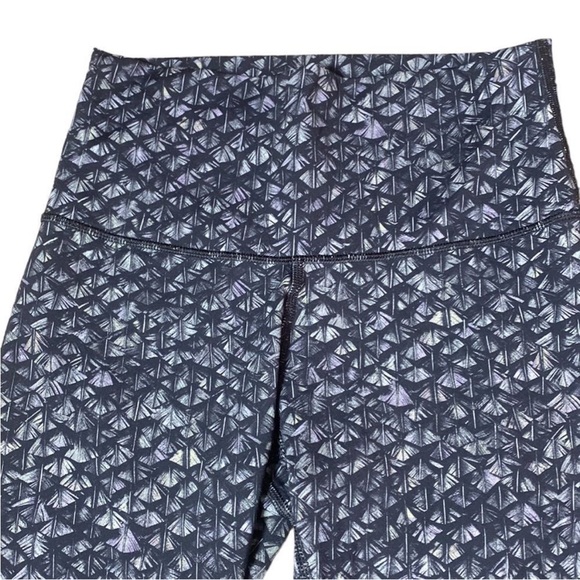 785. GUC - Lululemon Wunder Under Pant Hi-Rise 25” Nulux Iridescent Multi Black - Picture 5 of 7